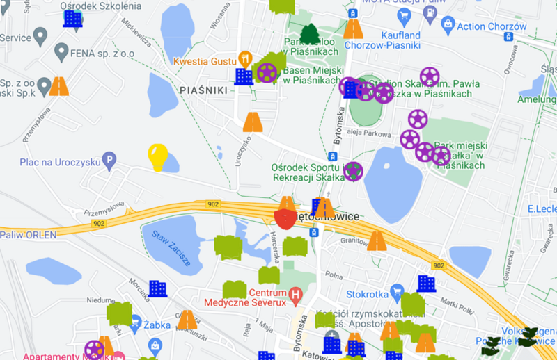 Mapa miejskich inwestycji w Świętochłowicach. Sprawdź, co zostało wykonane!