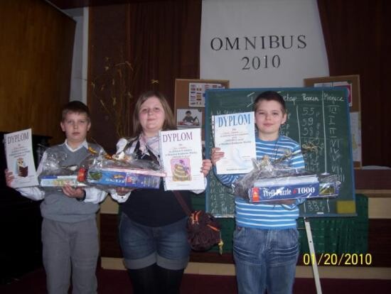 Międzyszkolny konkurs Omnibus 2010