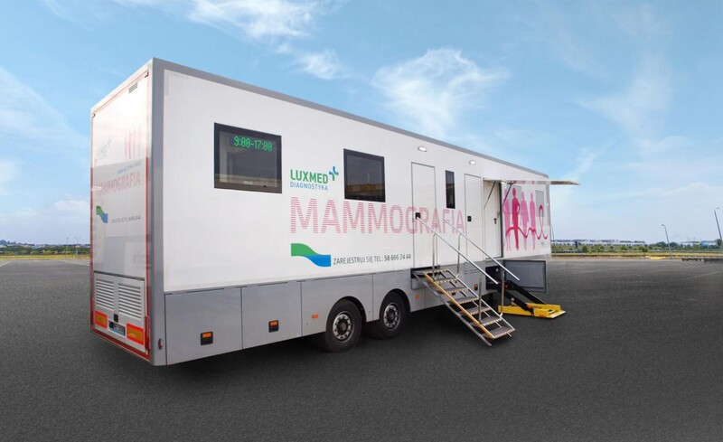 Mobilna pracownia mammograficzna LUX MED w Świętochłowicach
