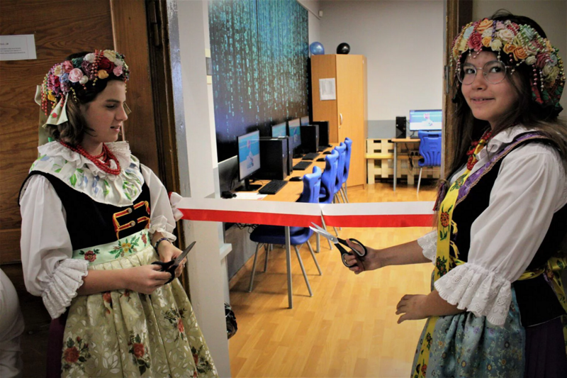 Nowoczesna pracownia komputerowa w SP1