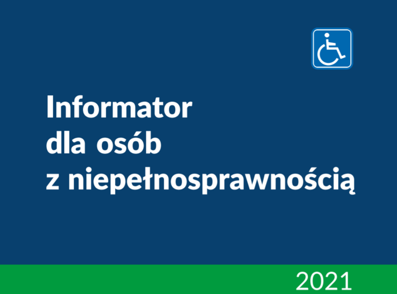 Nowy Informator dla osób z niepełnosprawnością