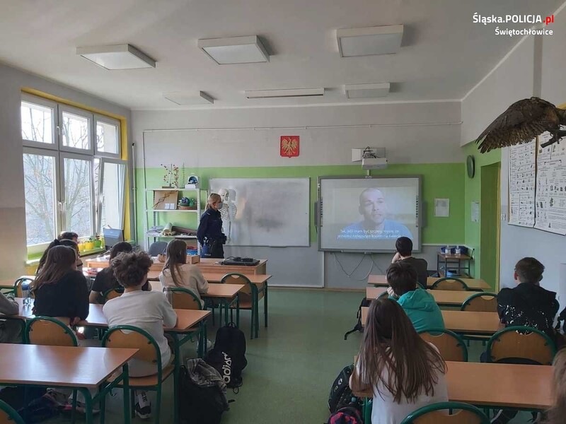 O mowie nienawiści z młodzieżą Szkoły Podstawowej nr 1