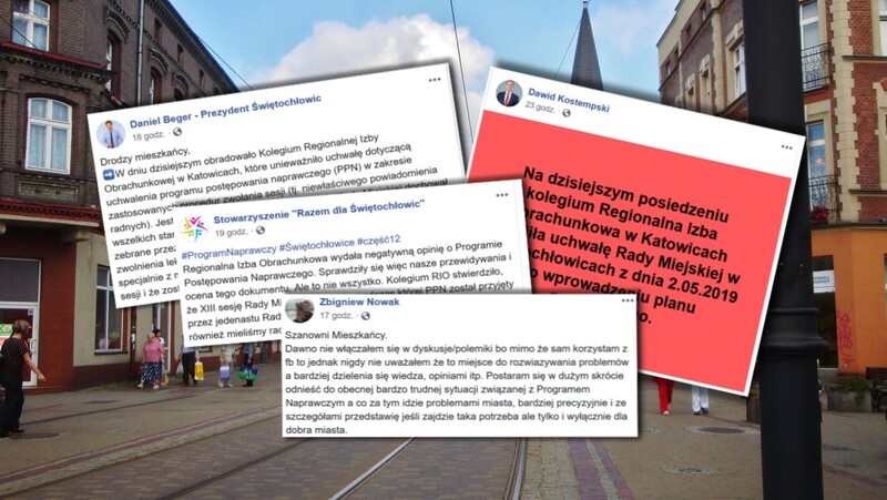 Radni Świętochłowic komentują negatywną opinię RIO w sprawie programu naprawczego