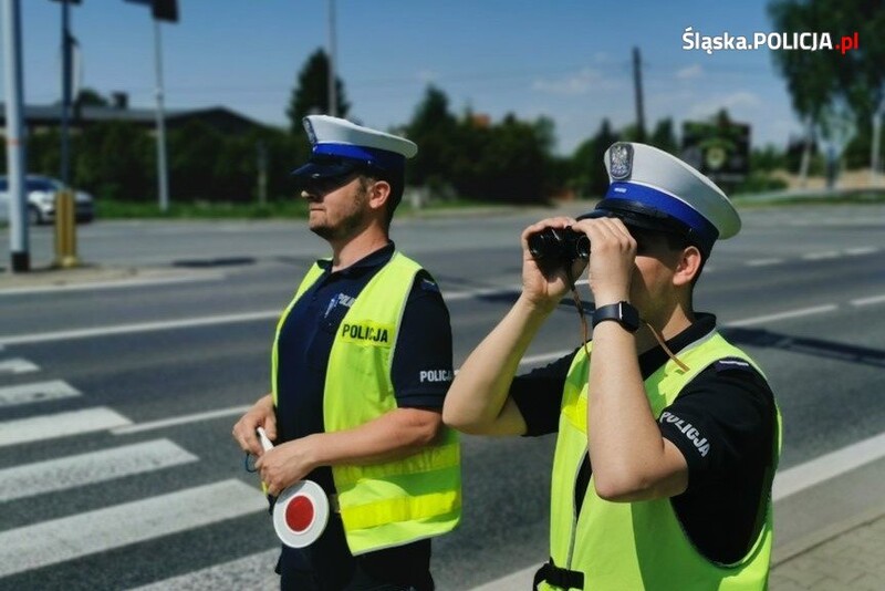 Śląscy policjanci dbają o bezpieczne powroty z wakacji