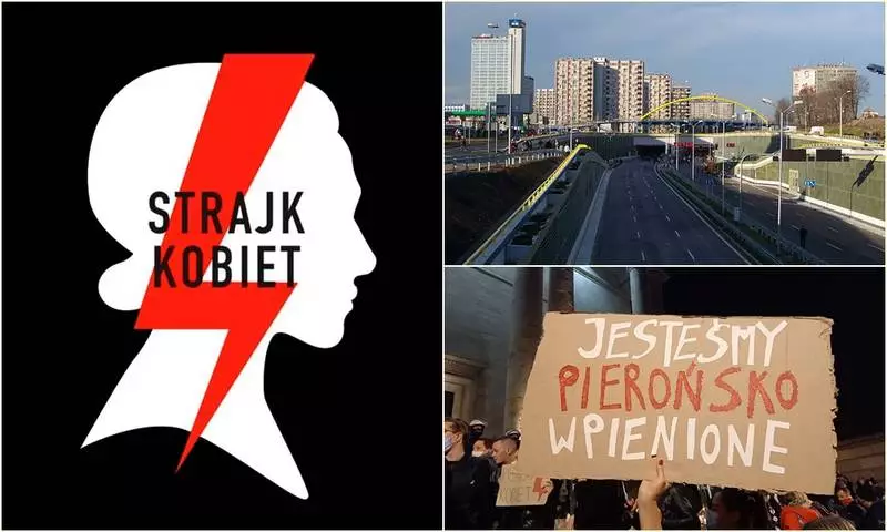 Strajk Kobiet: Protestujący zablokują w piątek DTŚ od Gliwic do Katowic