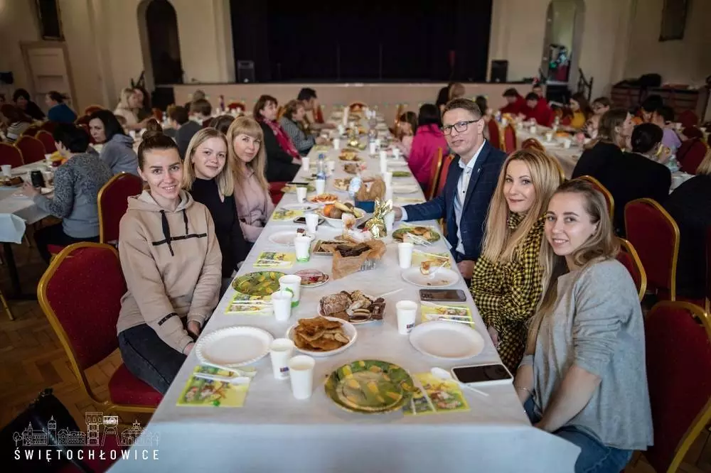 Świętochłowice: uchodźcy z Ukrainy świętowali Wielkanoc / fot. UM Świętochłowice