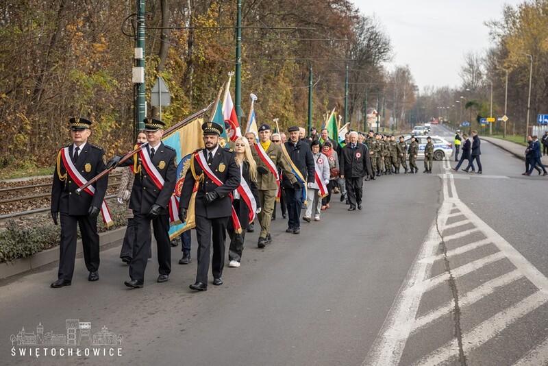 Świętochłowice: Uroczystości związane z obchodami 104. rocznicy odzyskania niepodległości