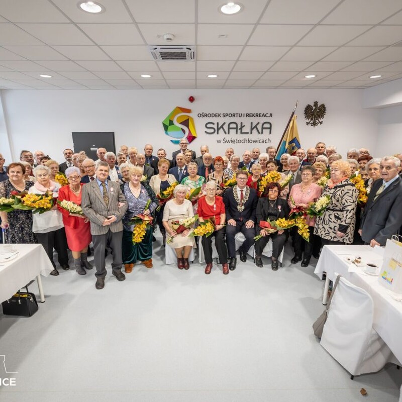 Świętochłowickie małżeństwa świętowały Złote, Diamentowe i Żelazne Gody