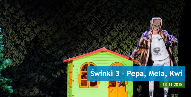 Świnki trzy - Pepa, Mela, Kwi