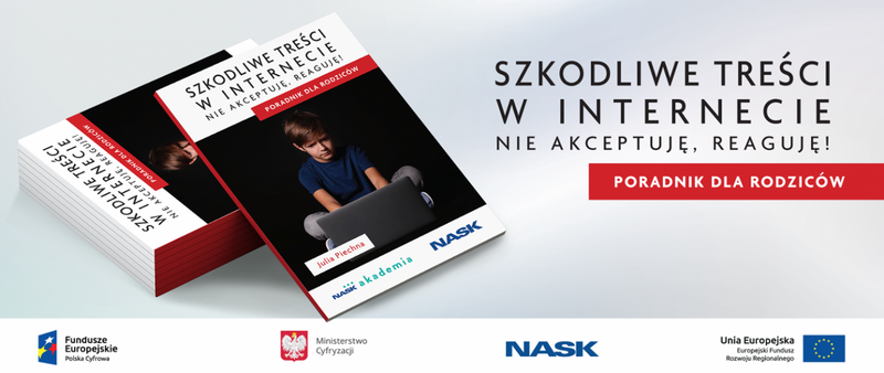 Szkodliwe treści w internecie. Nie akceptuję, reaguję!