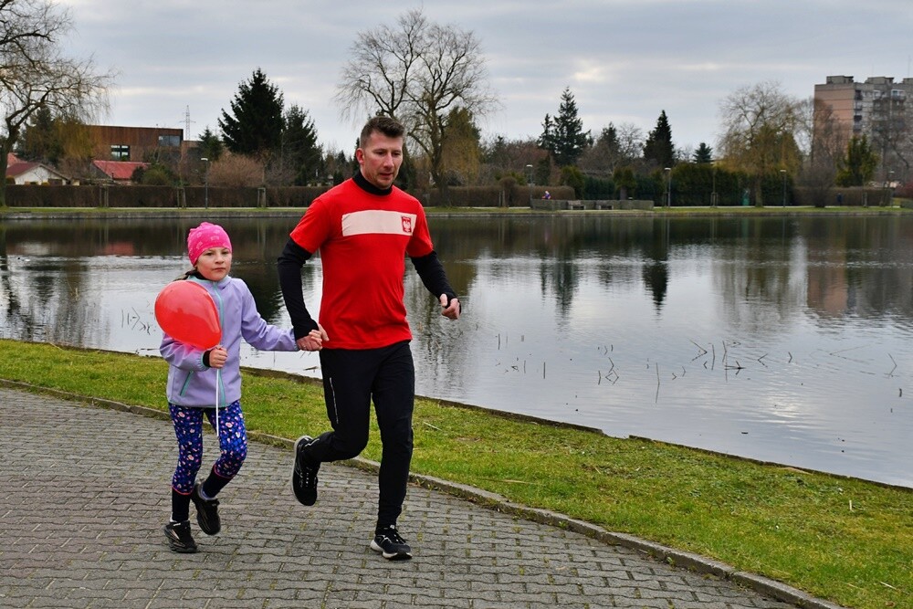 Walentynkowy Bieg Par w Świętochłowicach 2024. / fot. Jacek Knapik