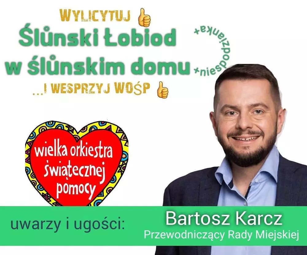 WOŚP 2023: Wśród licytacji obiad z Bartoszem Karczem / fot. FB Bartosz Karcz