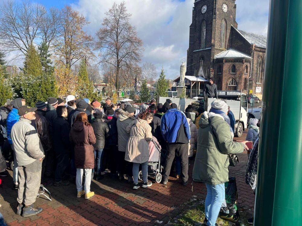 "Darmowa wydawka węgla" Stowarzyszenia Otwarte Świętochłowice/fot. Stowarzyszenie Otwarte Świętochłowice