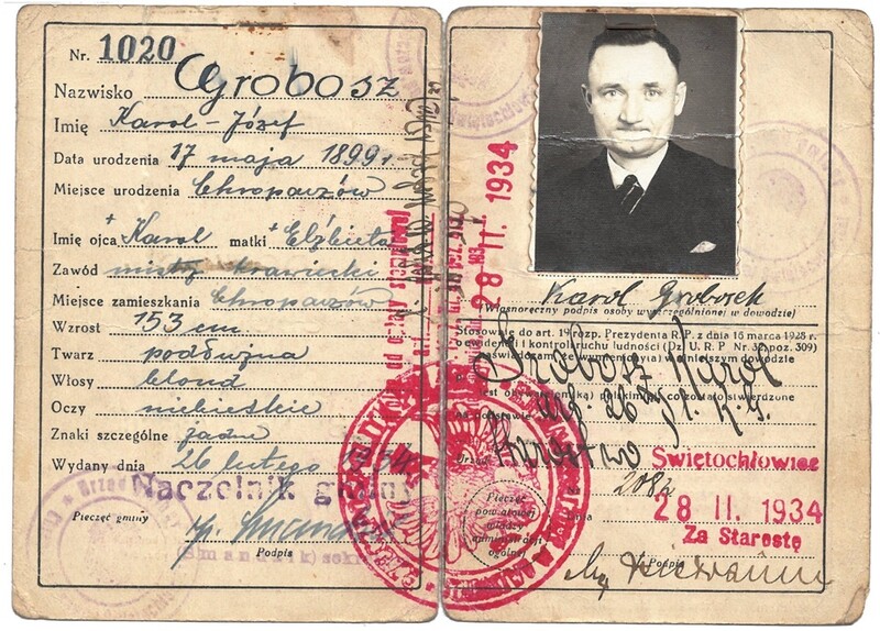 Wystawa materiałów z archiwum rodziny Groboszów w Świętochłowicach
