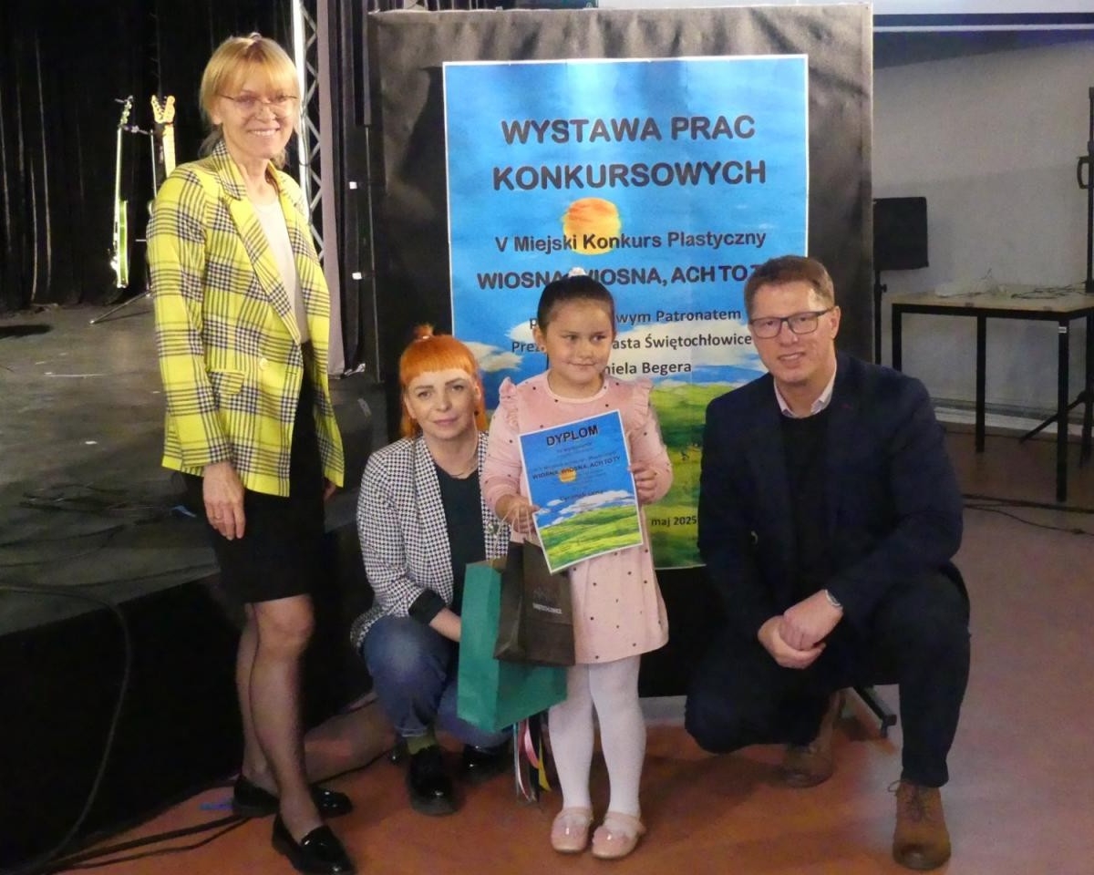 Rozdano nagrody w konkursie plastycznym "Wiosna, Wiosna, ach to Ty" [ZDJĘCIA] / fot. MDK Świętochłowice FB