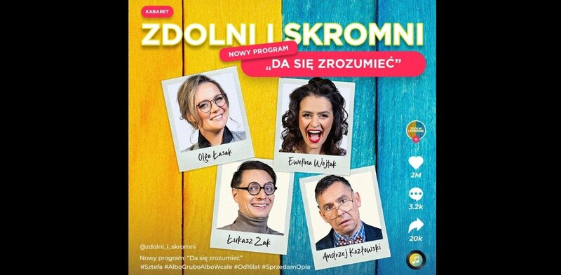 Zdolni i Skromni wystąpią w Świętochłowicach! Nowy program już 21 października